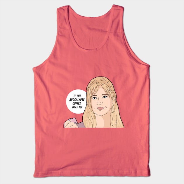 Buffy Apocalypse Beep Me Tank Top by likeapeach